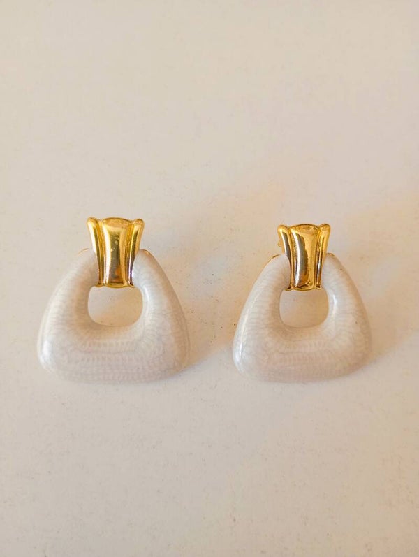 50' style earrings (steel)