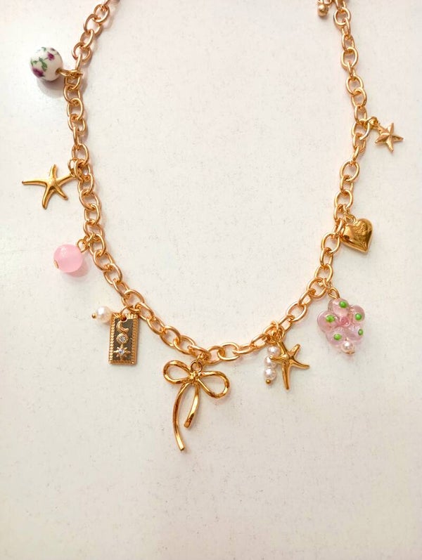 Princess charming necklace (steel)