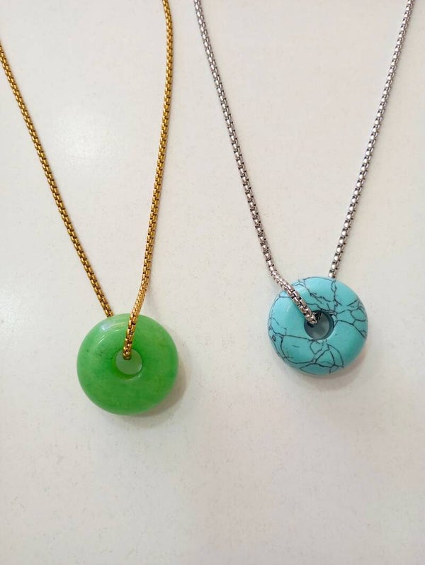 Rode necklace unisex (steel)