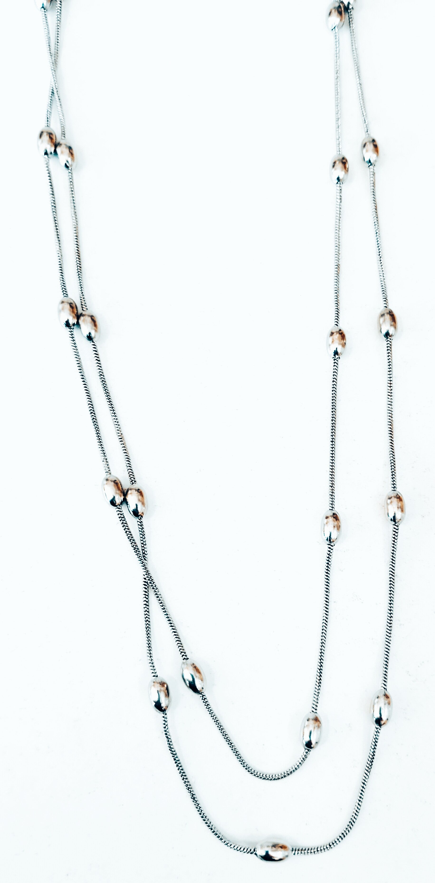 Κολιέ με μπιζελακια (steel)