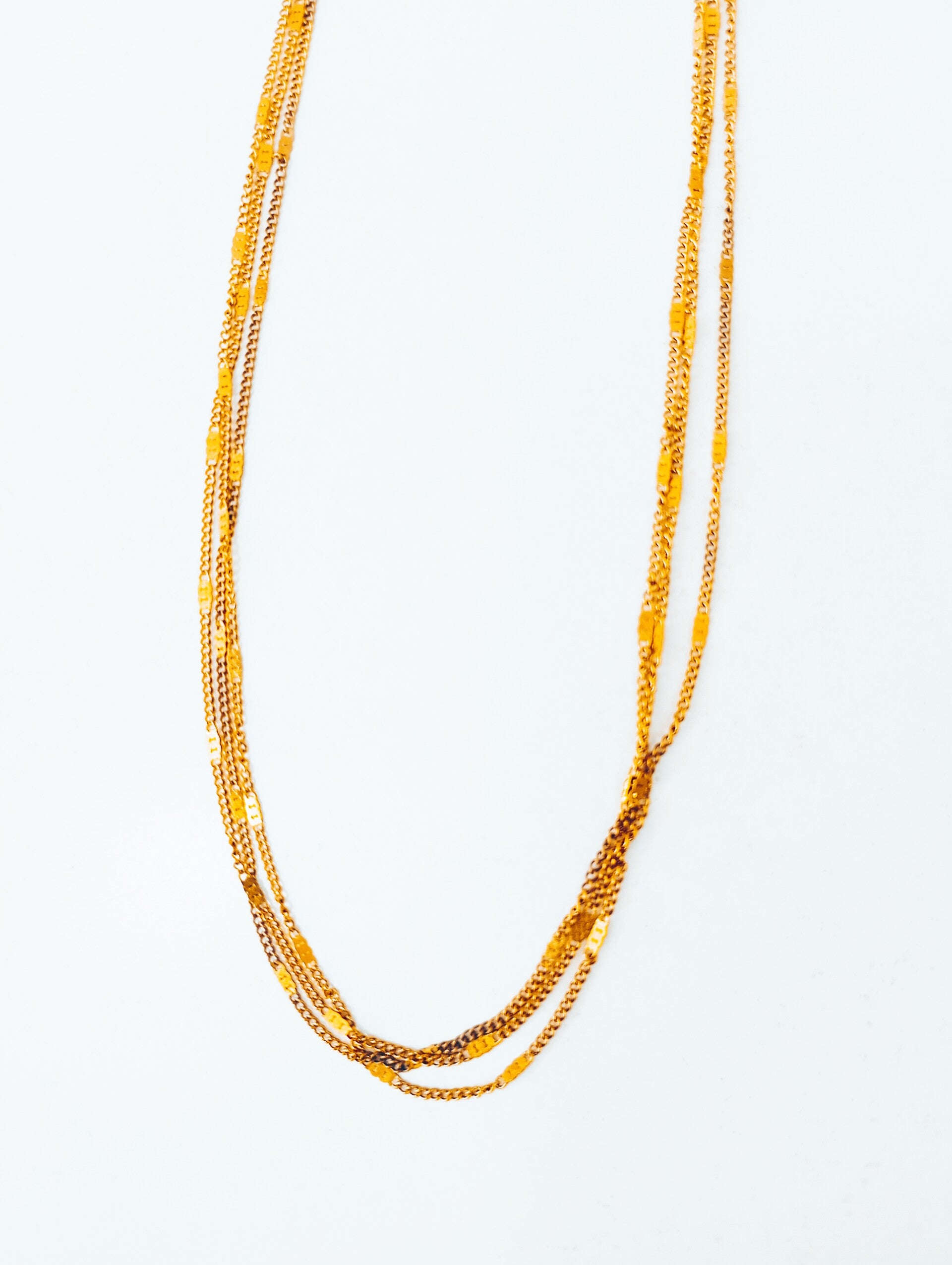 Chain necklaces (steel)