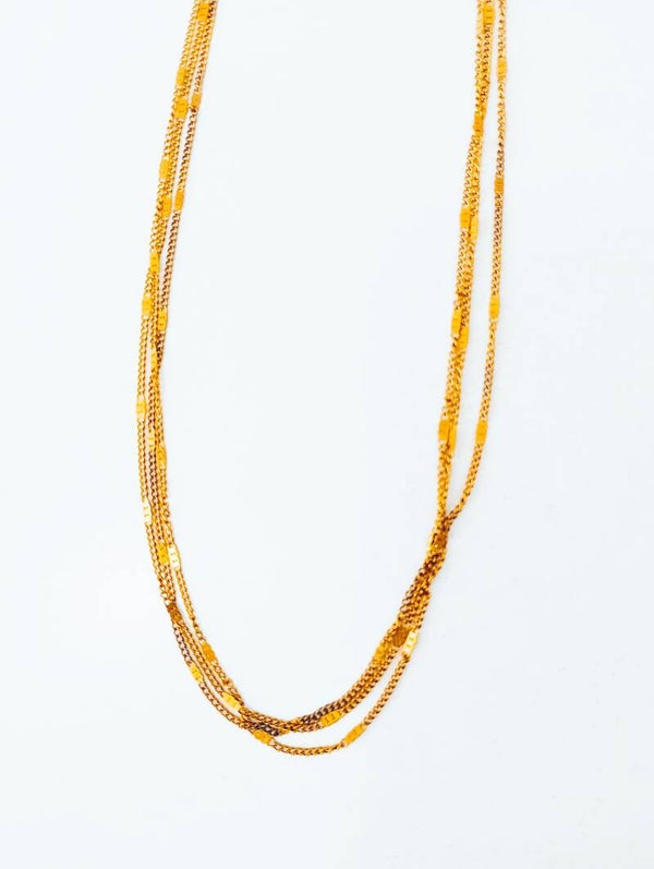 Chain necklaces (steel)