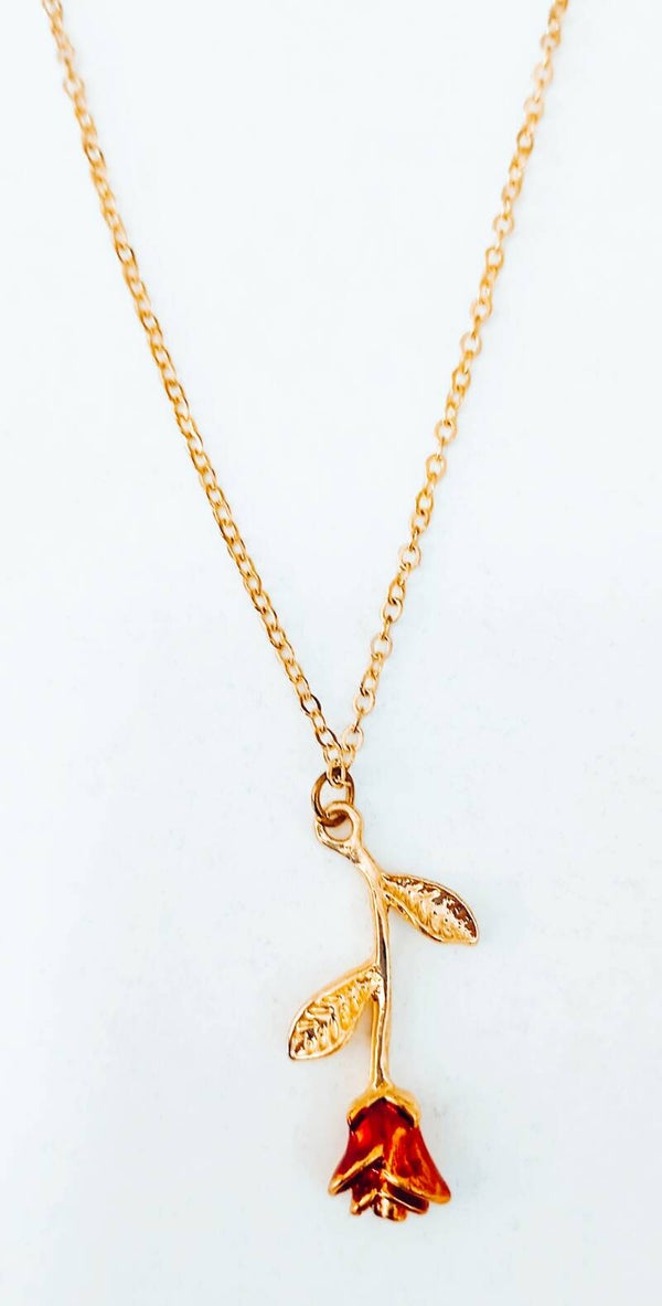 Rose necklase