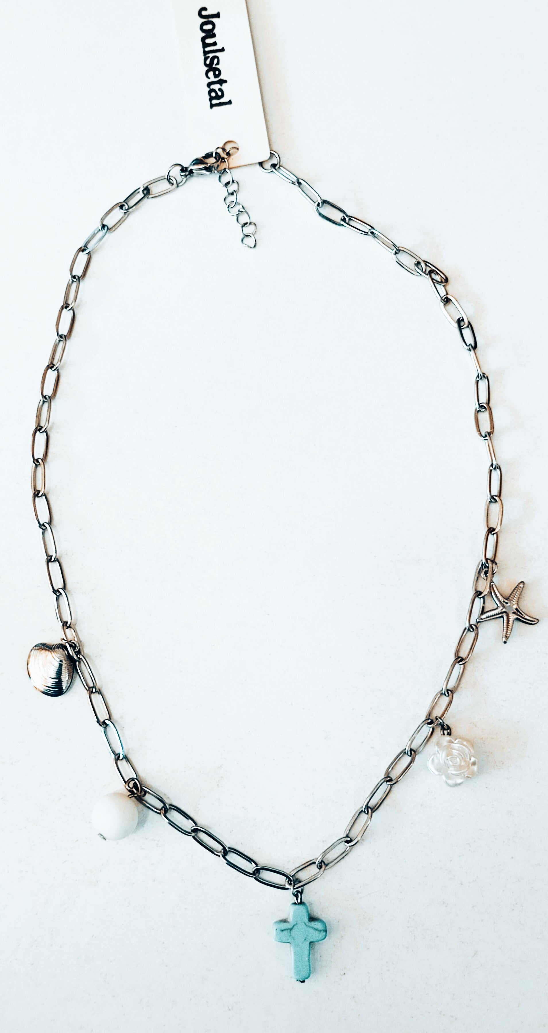 Joulsetal sea star necklace (steel)