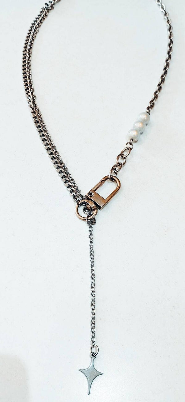 Rock necklace (steel)