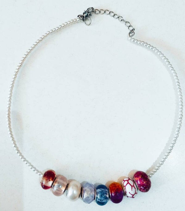 Colourfull κολιέ (handmade)