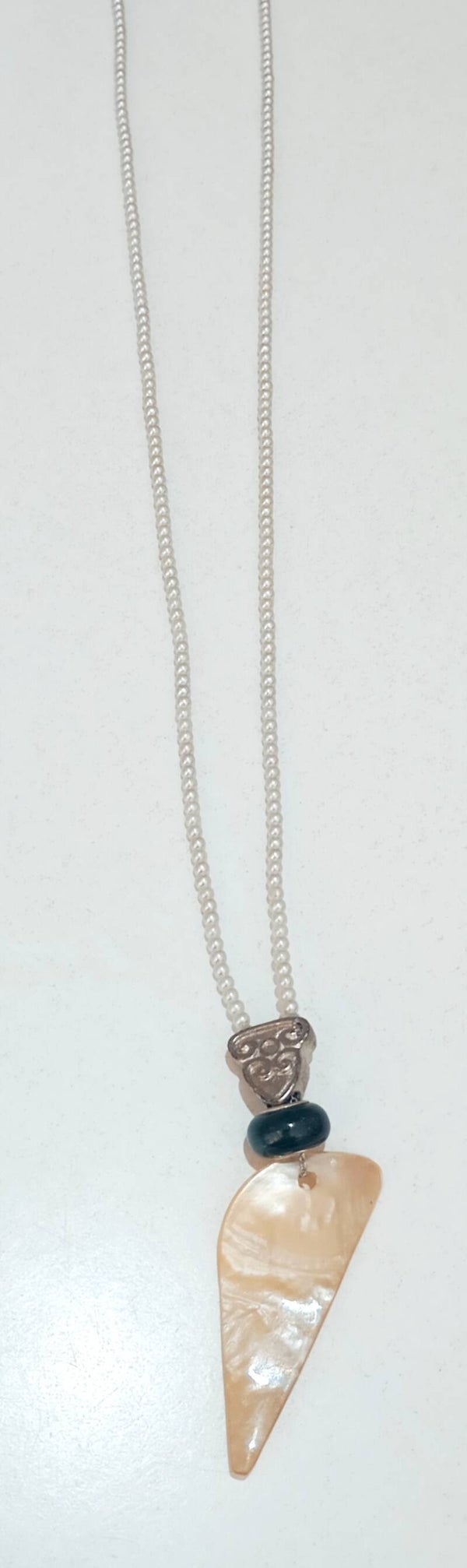 Ελεφαντόδοντο type μακρύ κολιέ (handmade)