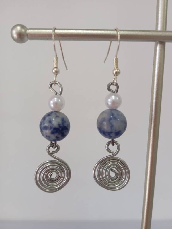 blue planet earrings 1