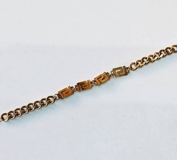 Φιδάκι κρίκοι bracelet (steel)