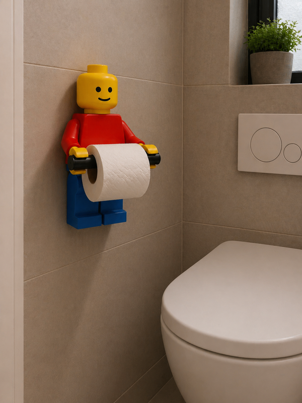 portarotolo carta igienica lego