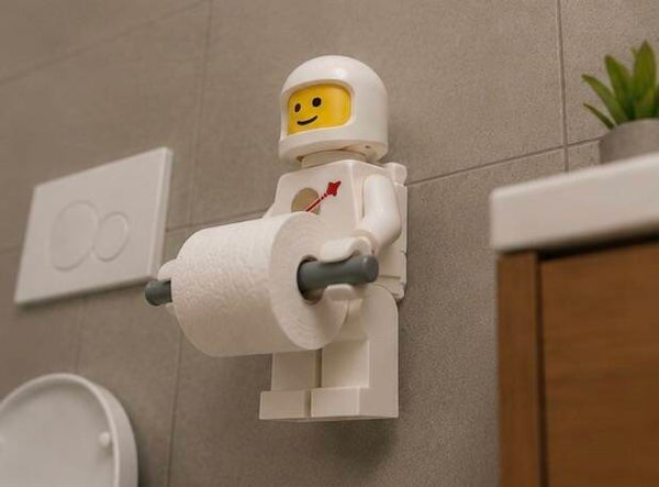 Portarotolo carta igienica astronauta