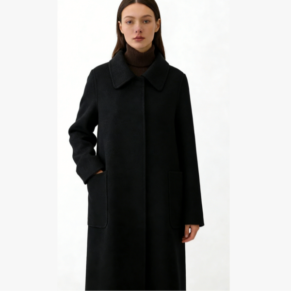 COAT- 89.2% Wool,10.8 cashmere
