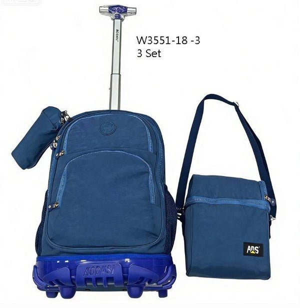 50cm. Small wheel trolley.  3- set. Model:   W3551