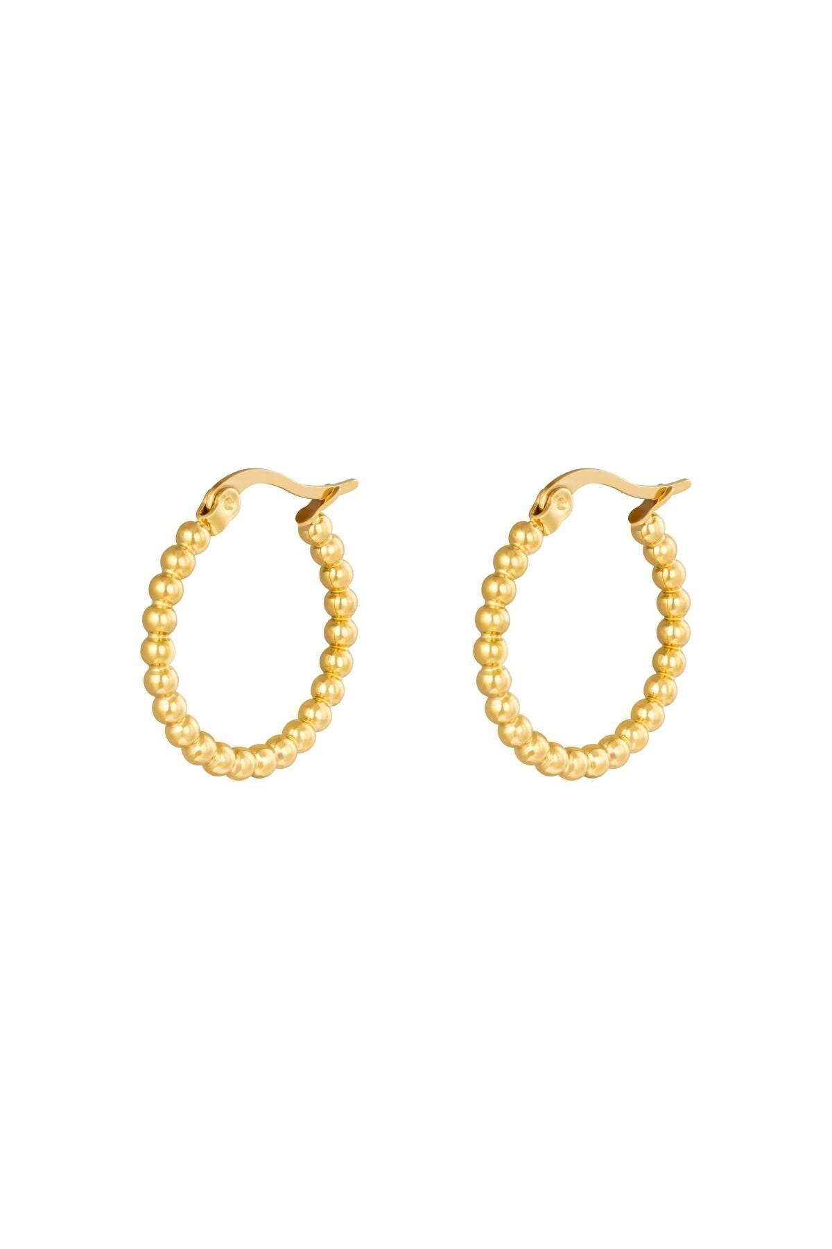 Oorbellen Hoops 22mm goud