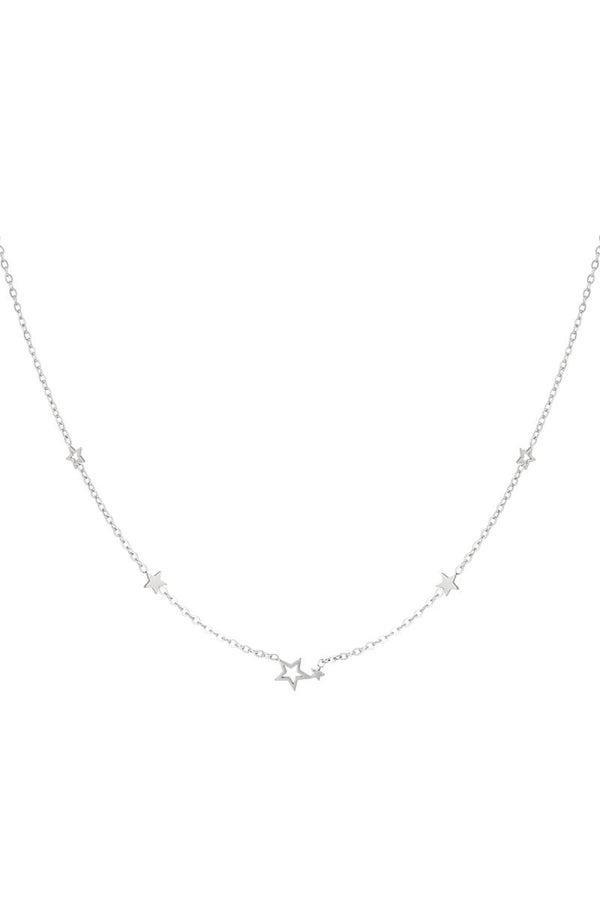 Ketting sterretjes zilver