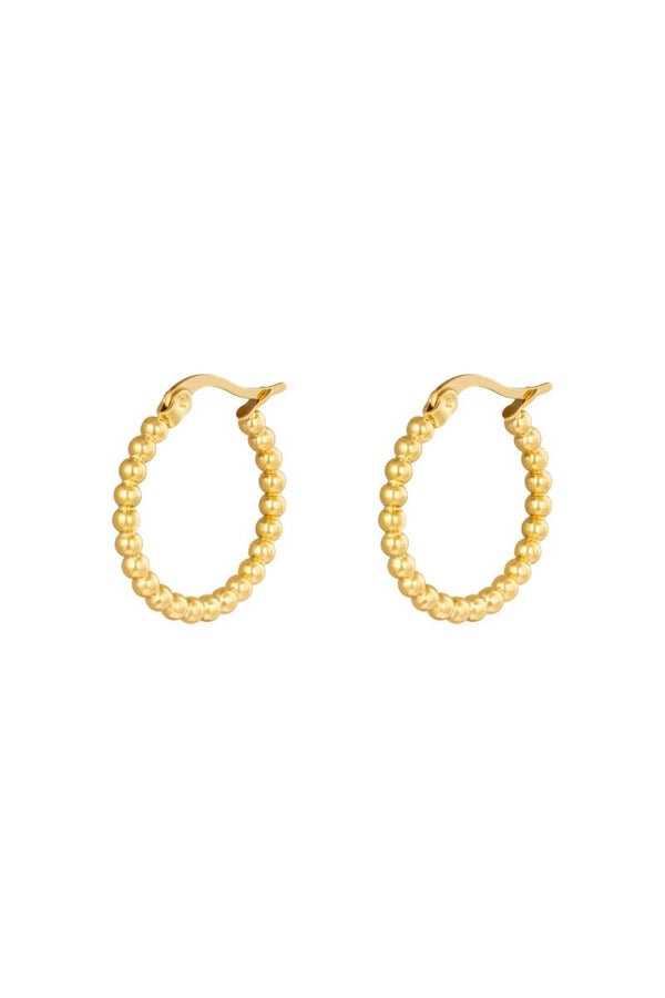 Oorbellen Hoops 22mm goud