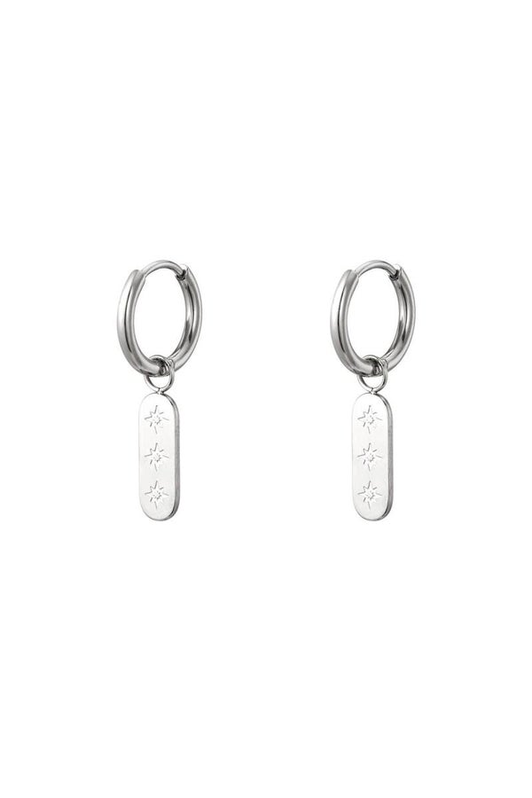 Oorbellen Sunny - zilver