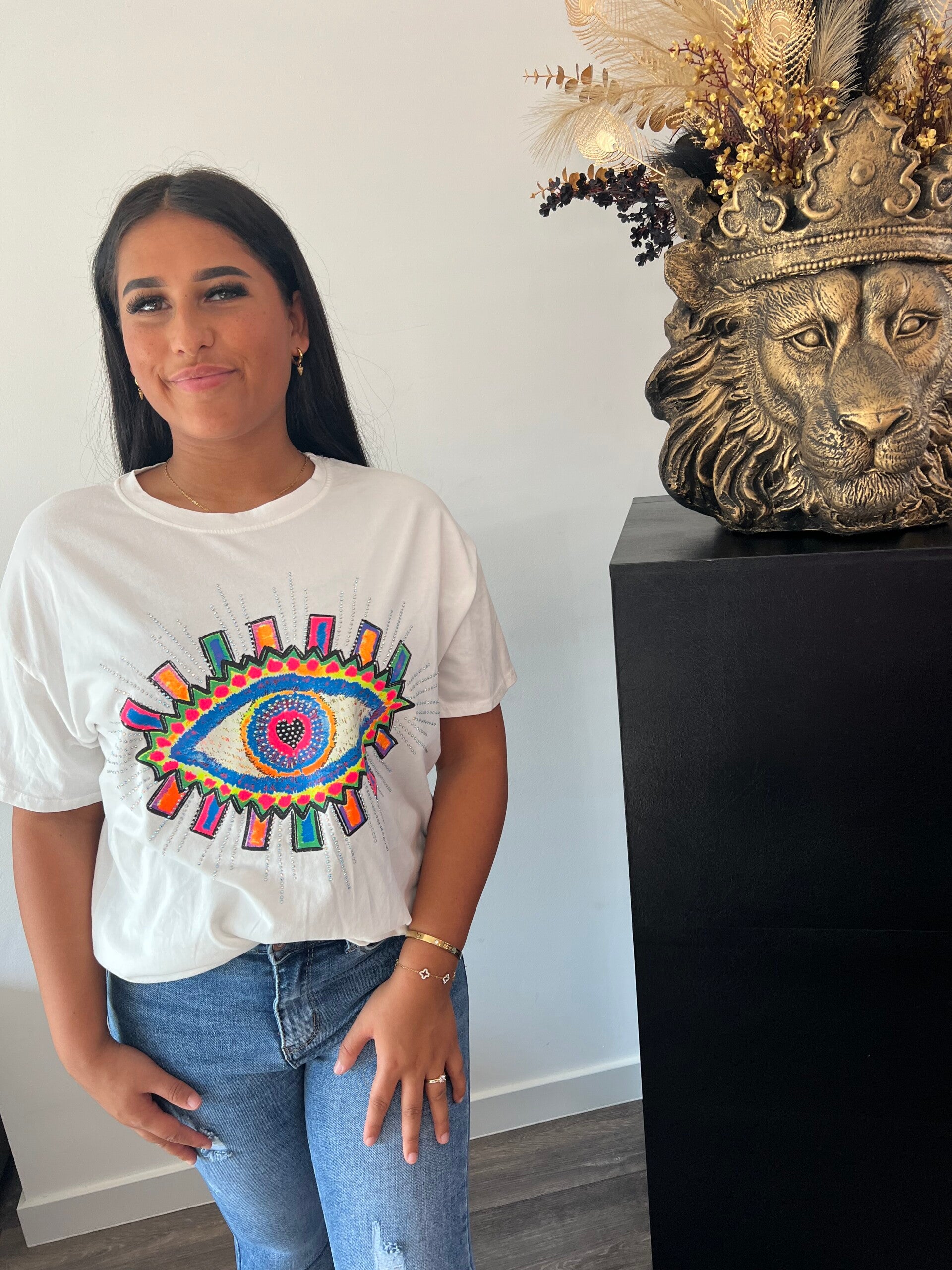 T-shirt Colorful Eye wit