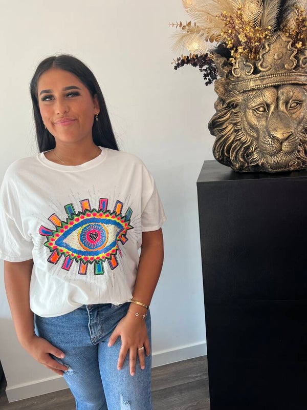 T-shirt Colorful Eye wit