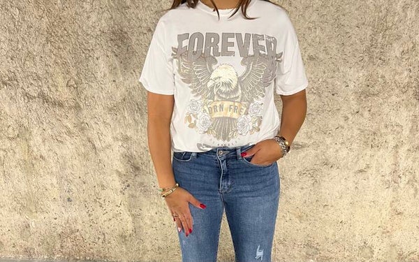T- Shirt Forever Strong wit