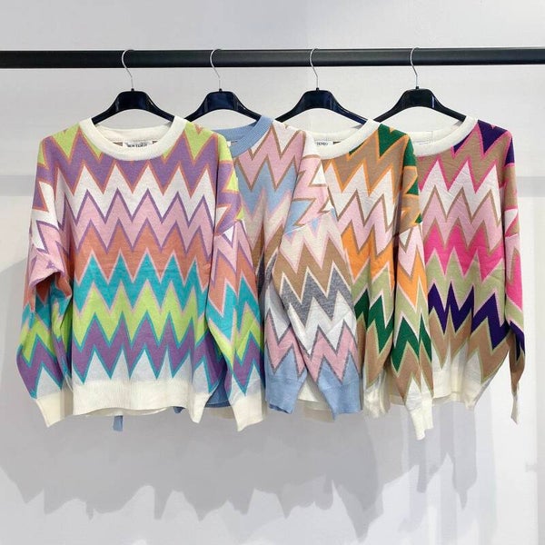 Zig Zag trui
