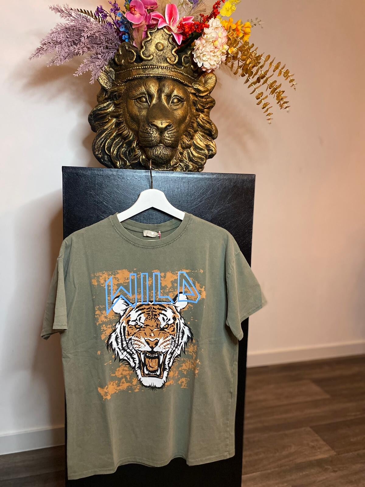 T-shirt Wild - groen