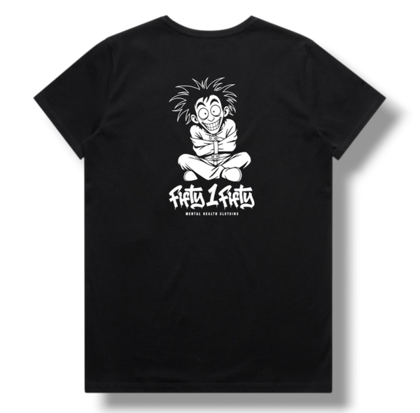 Fifty 1 Fifty Logo on Back T-Shirt - Black