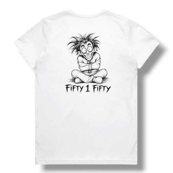 Fifty 1 Fifty - White Back Graphic
