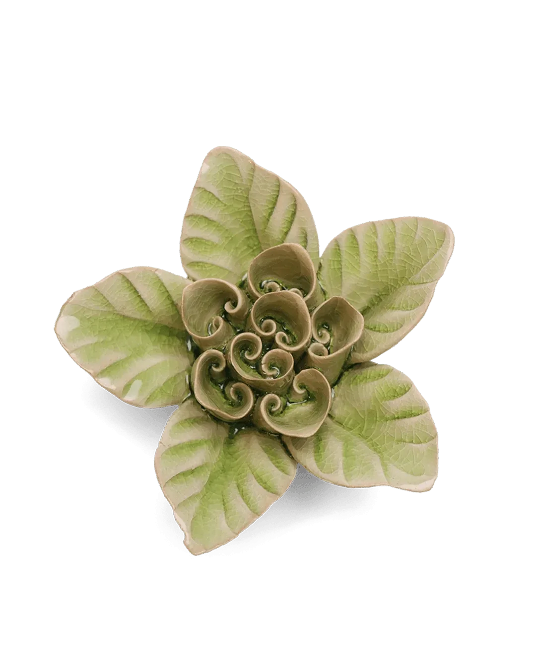 EG18 Peridot Green Maiden Lotus