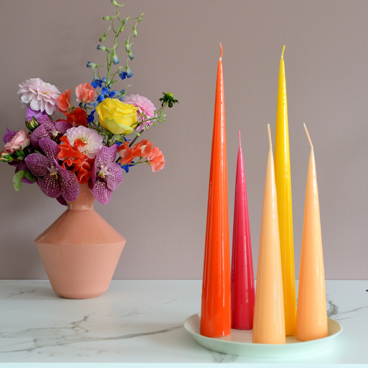 Ester & Erik Cone candle verrassing mix Flower Explosion