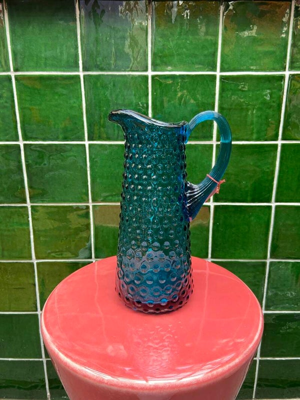 Kristal karaf hoog petrol