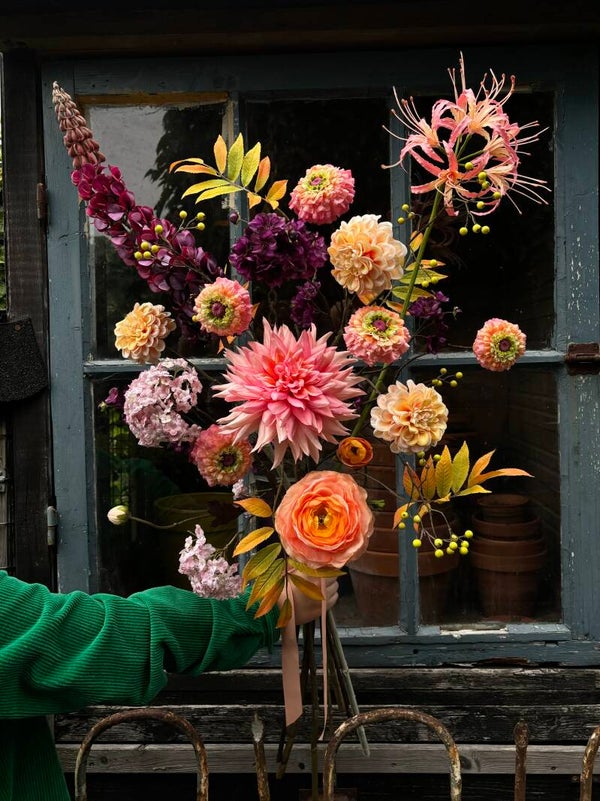 Zijden boeket 'Indian summer'