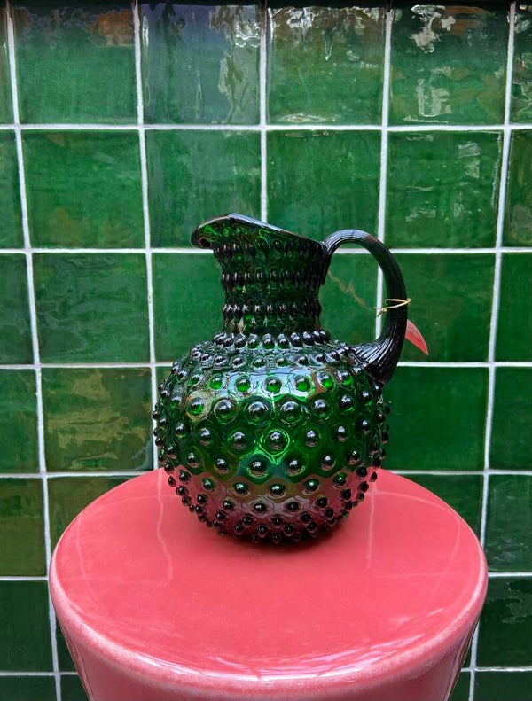 Kristal karaf S, smaragd groen