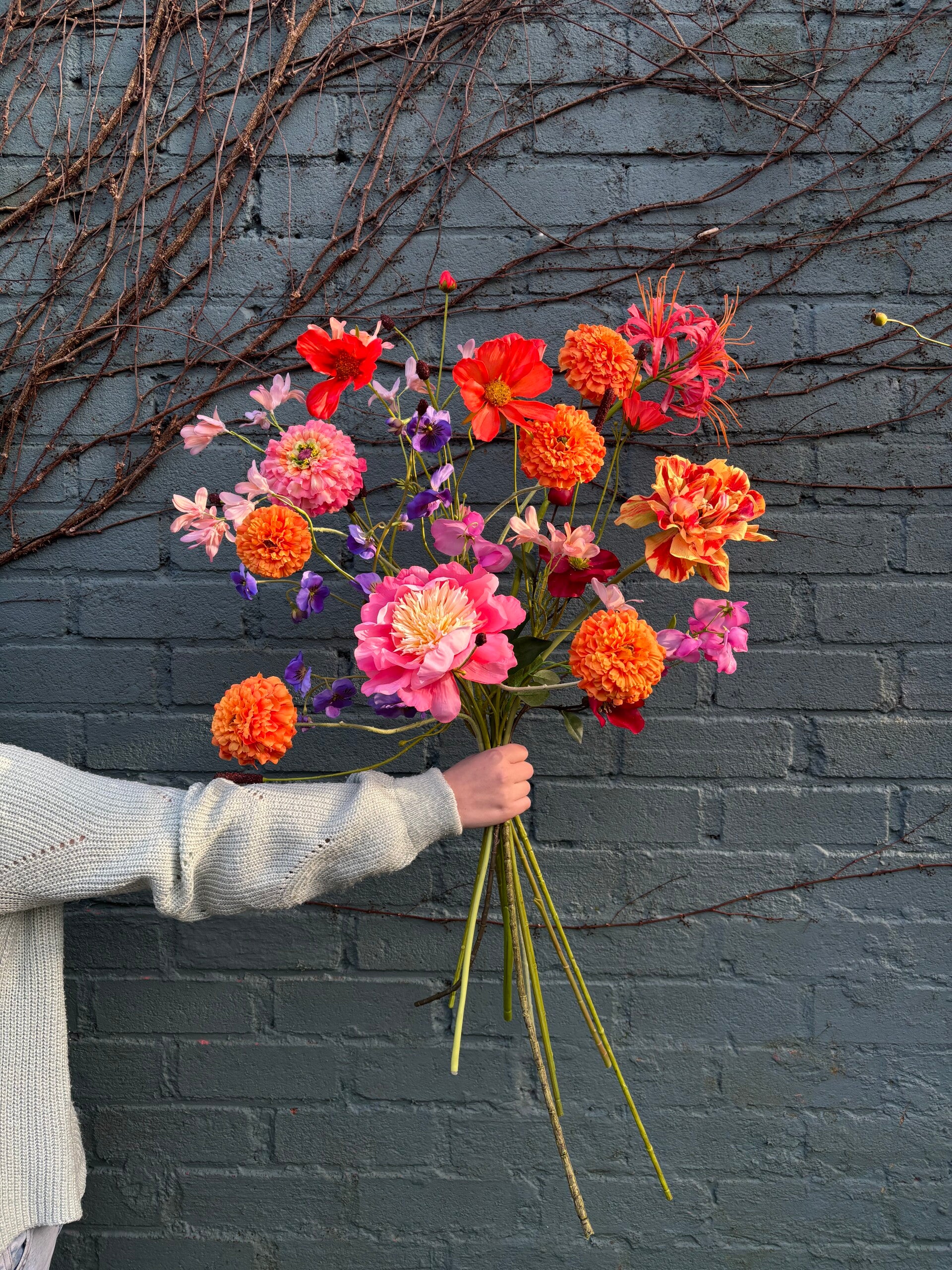 Zijden boeket 'Season Surprise'