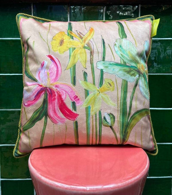 Doortje IJpelaar kussen 'Gelato' vierkant 50x50