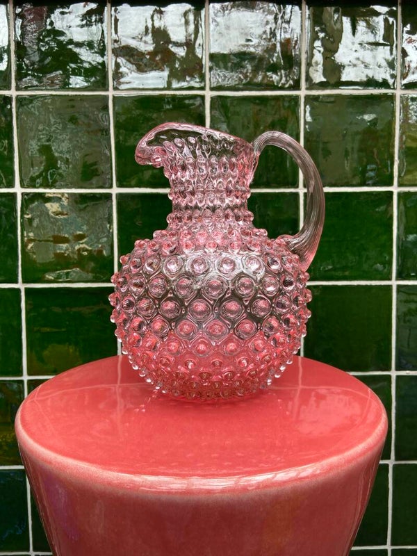 Kristal karaf S, roze