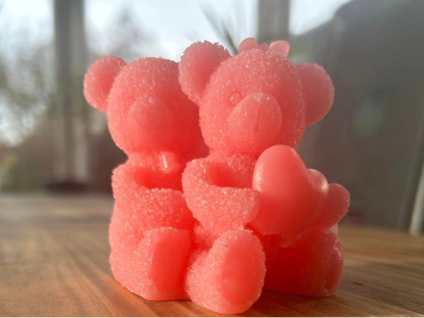 Love Heart Hugging Bears