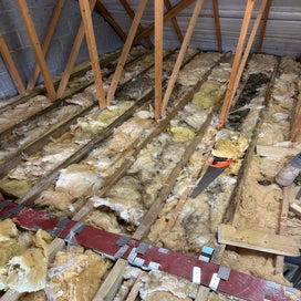Rsj installed to support floor load as per structural calculations 