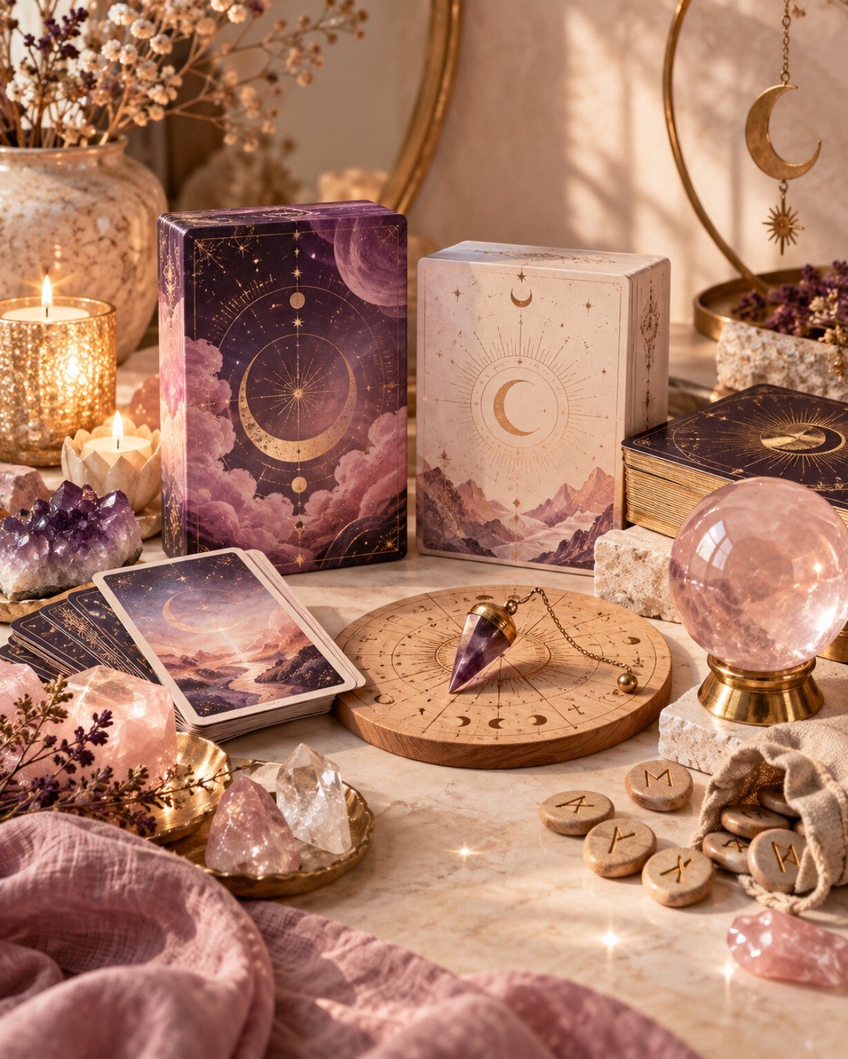Visuel fourni Cartes et Divination