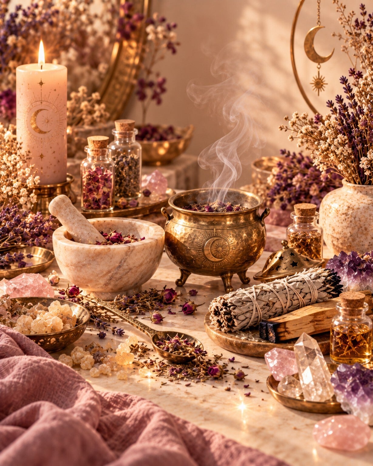 Visuel fourni Rituels et Purification