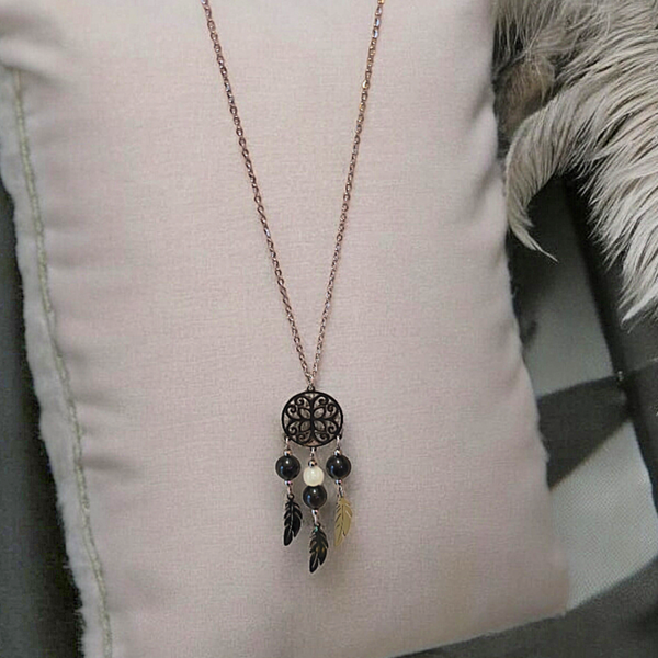 Collier "Attrape-rêve" (différents choix)