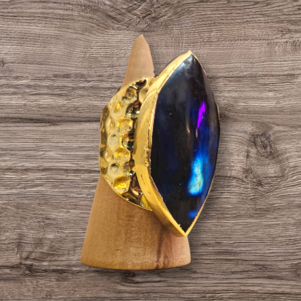 Bague en tanzanite