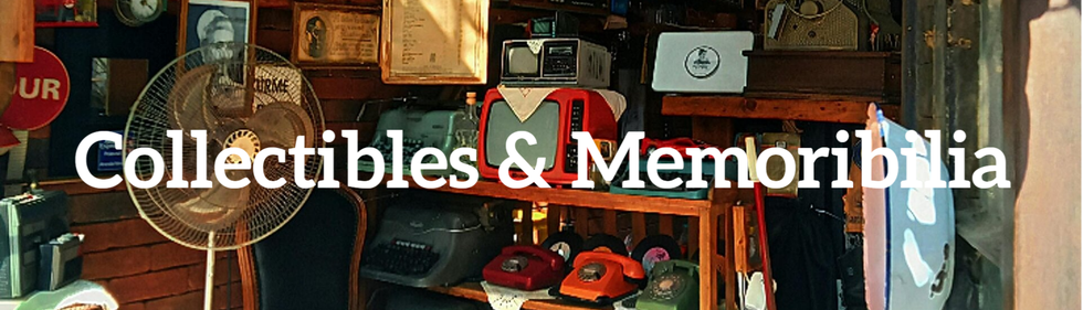 A glimpse into the past with rotary phones, vintage televisions, old photographs, and a classic typewriter.
