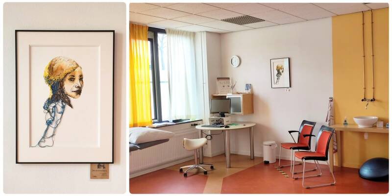 expositie 2022 2023 marieke klok portretten portrettekening