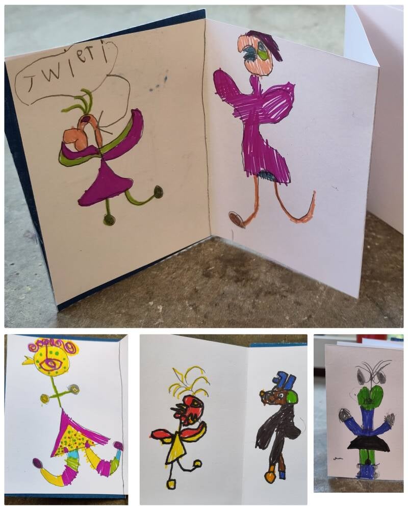 Joan Miro kunst groep 3 kinderen