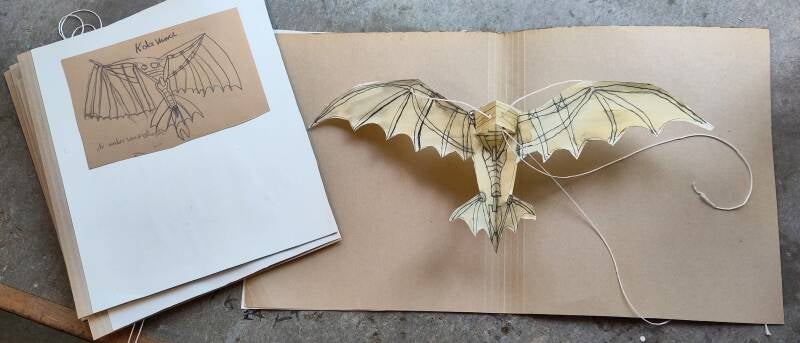 pop up leonardo da vinci kinderen kunt school