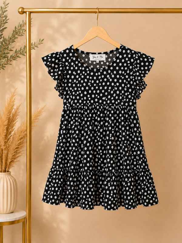 Medium You & Me Tiered Ruffle Dress
