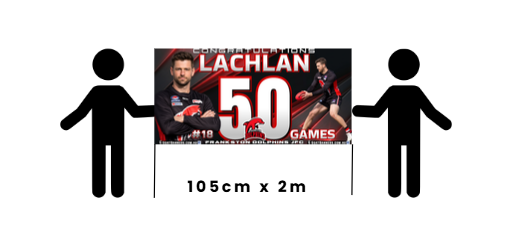 105cm x 2m Full Paper Banner
