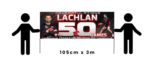 105cm x 3m Full Paper Banner