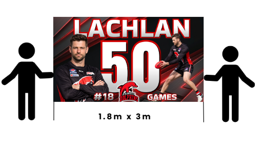 1.8x3m Full Paper Banner